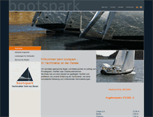 Tablet Screenshot of bootspark.de